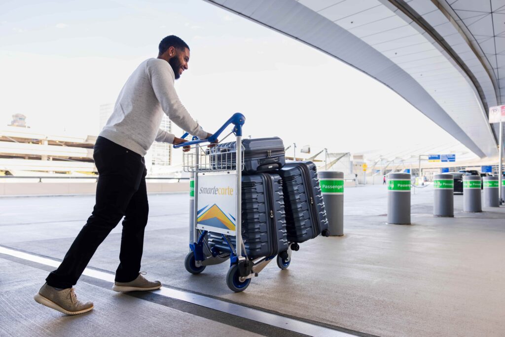 Baggage Carts & Airport Luggage Carts Woldcarte Cart Concession
